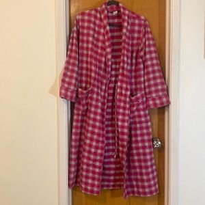Flannel robe